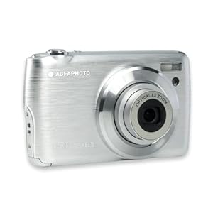 AgfaPhoto Realishot DC8200 - Appareil Photo Numérique Compact Cam, 21MP, Vidéo Full HD, Ecran LCD 2.7'', Zoom Optique 8X, Batterie Lithium, Carte SD 16GB et Sacoche Incluse