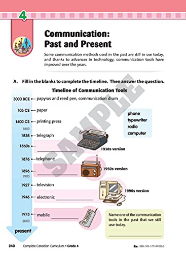 Complete Canadian Curriculum 4 (Revised & Updated): A Grade 4 integrated workbook covering Math, English, Social Studies, and Science - Image 7