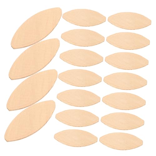 Hohopeti 100pcs Dovetail Groove Domino Joiner Woodworking Tool Wood Biscuit