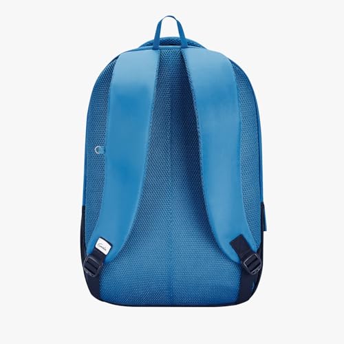 Image of Genie Backpack for Girls Laptop Sleeve, Three Compartments and Organiser with Padded Shoulders |Best for Books,Stationery,Lunch Box & Essentials