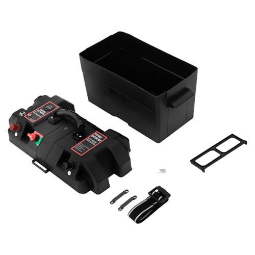 Étui de batterie robuste à double port USB et système de contrôle de tension