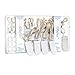 Olafus 16 Pack Fairy Lights Battery Operated, IP68 Waterproof Mini String Light, 7ft Small LED Bottle Light for Wedding Vase Centerpieces Table Decorations Christmas Indoor Party Jars Gift Cool White