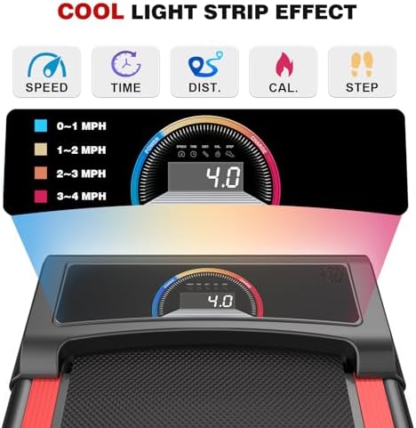 Walking Pad, Compact & Portable Under Desk Treadmill, Mini Treadmills for Home Small, Installation-Free with Remote Control 5 41rtzIRaOnL. AC