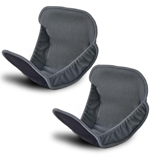 Lictin New Larger Version Reusable Incontinence Pads for Men for Urinary, Washable Incontinence Guards with Maximum Absorbency for Leakage - Pack of 2