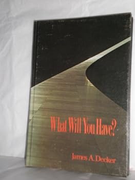 Hardcover What Will You Have? Book
