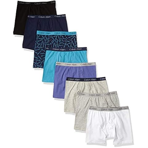 Calvin Klein Boys Underwear Boxer Briefs - 8 Pack Cover