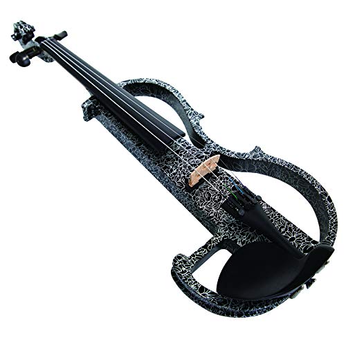 Image of Kinglos. Visual-Art Advanced Electric Violin 4 /4 Full Size Ebony Fittings