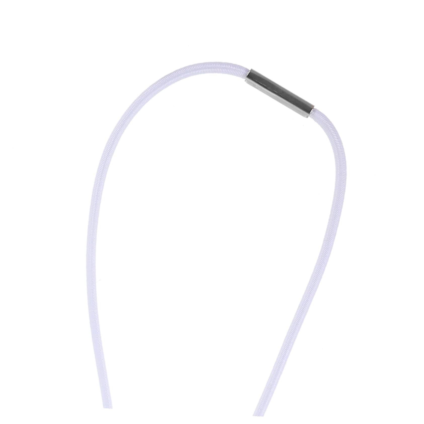 Cabilock 5 Set Pattumiera Cinghia Gruppo Musicale Fasce Di Presa Dei Rifiuti Elastici Per Sacco Della Spazzatura Cavo Del Bidone Della Spazzatura Bande Elastico Bianca 4 Pezzi * 5