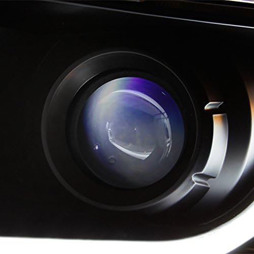 Miniatura 6 de AKKON - Para 2009-2020 Dodge Journey, lámparas de faros delanteros de proyector LED DRL de repuesto, tubo de luz negro