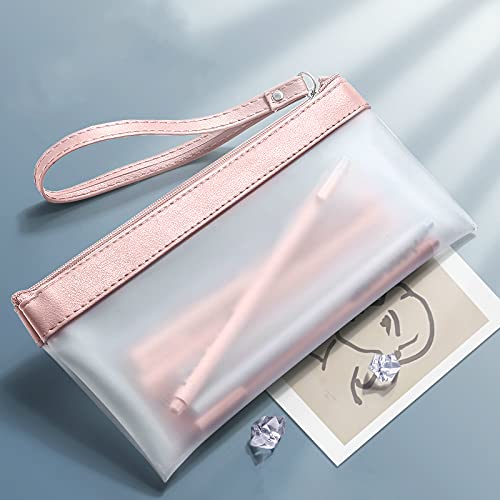 MEYYY Federmäppchen, transparent, für Prüfungen Cover