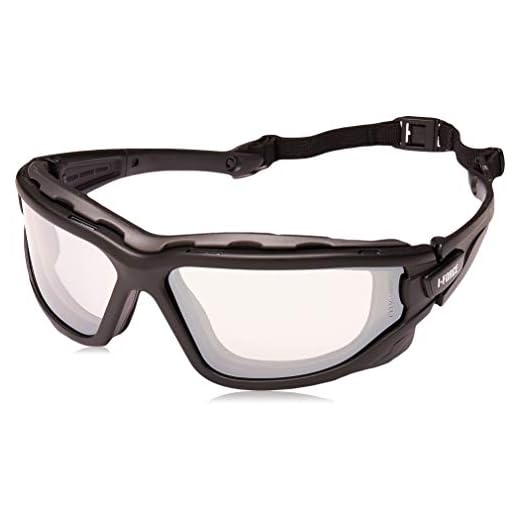 Pyramex I-Force Sporty Dual Pane Anti-Fog Goggle, Indoor/Outdoor Mirror Anti-Fog Lens