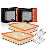 Replacement Parts for 2Pcs New Engine Air Filter for Ford Mustang 2005-2010 V6 4.0L V8 4.6L