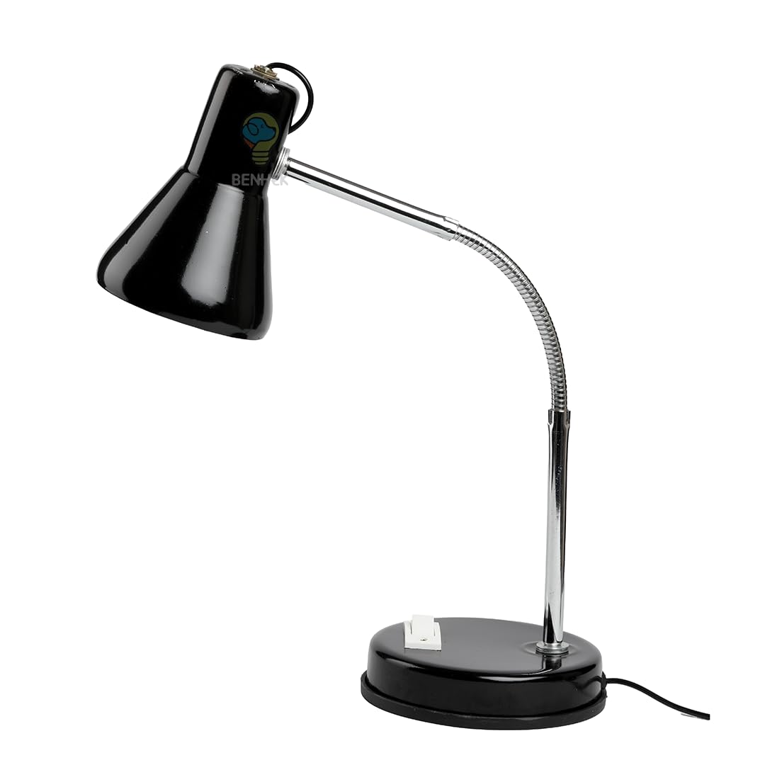 BENHEK® Retro LED Study/Table/Desk Lamp Metal Body with 9W LED Bulb | Adjustable LED Table Lamp for Study, Work from Home, Reading and Office Use | Children Eye Protection Lamp (B0CSYV6HPJ) Amazon Price History, Amazon Price Tracker