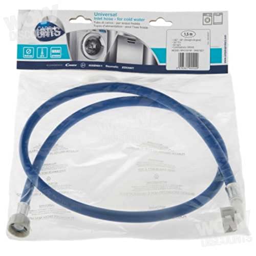 CARE+PROTECT Tuyau d'arrivée d'eau froide universel pour lave-linge et lave-vaisselle 1,5 m - 25 °C - 60 bars de pression
