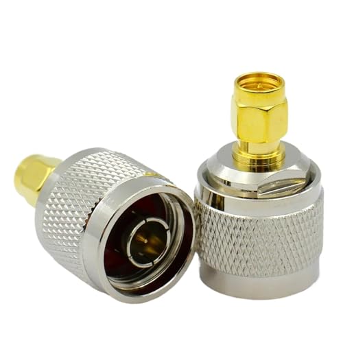 Adaptateur N mâle femelle vers SMA en laiton cuivre haute conductivité RF