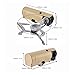 TOPINCN Portable Cassette Stove, Automatic Locking Butane Cassette Furnace Stainless Steel Outer for 10-26cm Pot for Outdoor Camping (Khaki)