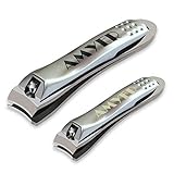 Nail Clippers, Nail Clippers for Woman and Men Professional Stainless Steel Nail Cutter, Toe and Finger Manicure Set,Nail Trimmer for thick nails