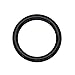 beyoutifulthings Piercing-Ring Universal-Piercing Brust Nippel Nase Septum Ohr Helix klick-Verschluss Edelstahl Schwarz Clear 1,6mm 10mm