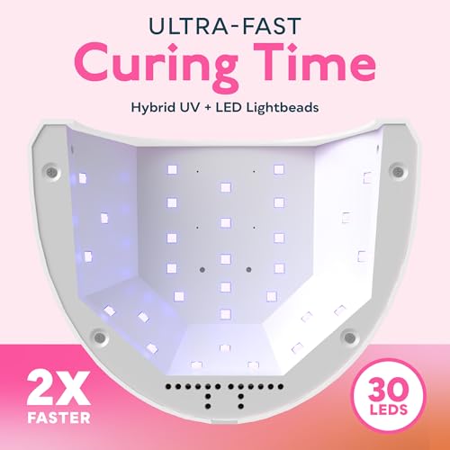 SUNUV UV LED Nail Lamp, Gel Light for Nail Polish UV Dryer with 3 Timers SUNone White - Image 5