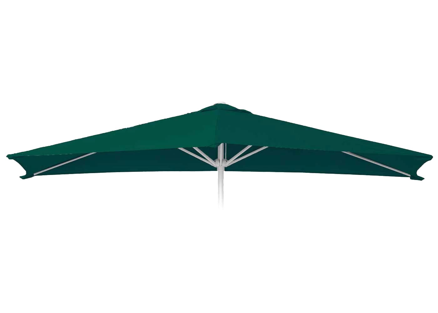 Mendler Zapasowy pokrowiec na parasol N23, pokrowiec na parasol przeciwsłoneczny, 2 x 3 m, prostokątny materiał/tkanina, 4,5 kg, UV 50+, zielony