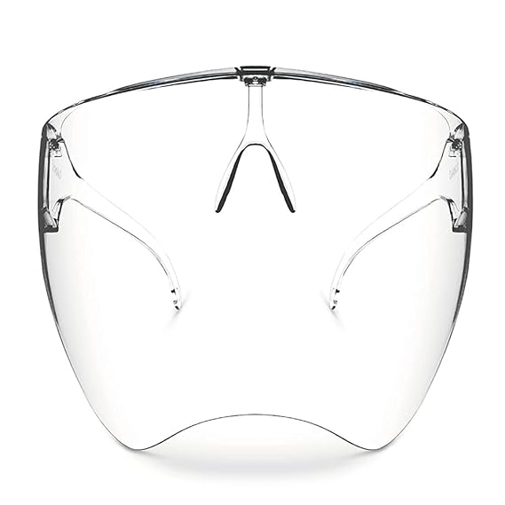 HD Clear Visor Multipurpose Face Shield Reusable| Anti-fog| Anti-Scratch Protective Wear Unisex