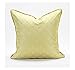 Kissenbezüge Rhombus Geometrische Kissenbezug Ist Geeignet für Wohnzimmer Sofa Schlafzimmer Innendekoration 45 x 45 cm (Ohne Kern) Gelb