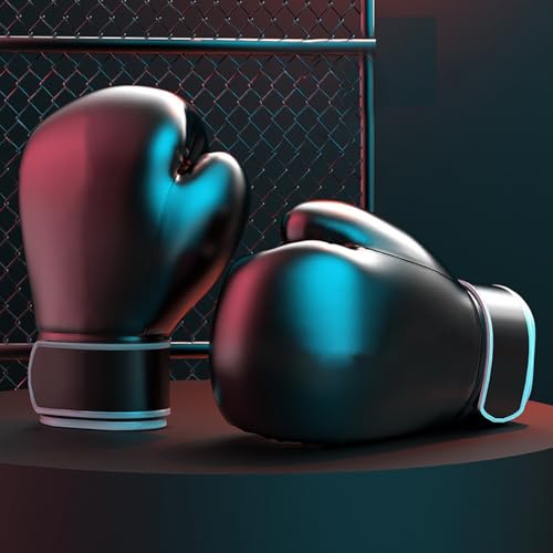 Guantes de boxeo con protección de dedos completos para golpear el saco con potencia 7