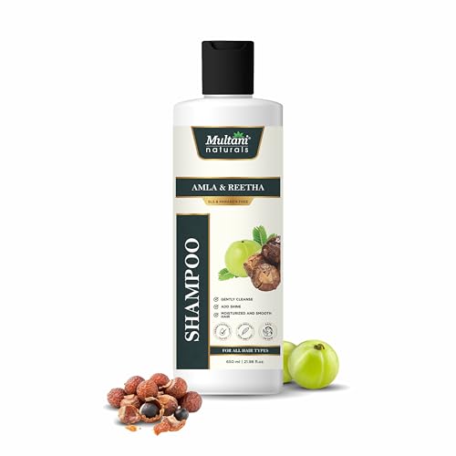 Multani Naturals Amla & Reetha Hair Shampoo | Anti-Hair Fall Ayur...