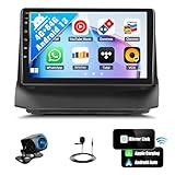 SIXWIN Android 13 4G+64G Car Stereo for Ford Fiesta 2009-2014 9 Inch Touch Screen Car Radio with CarPlay Android Auto Bluetooth Weather Forecast 59UI GPS Navigation WiFi Network Radio 32EQ