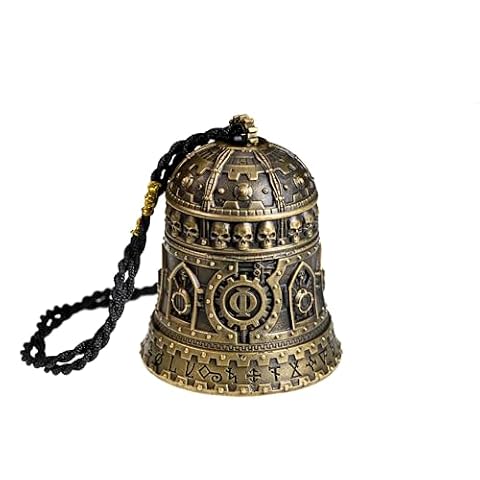 Starforged Warhammer 40K Domination Bell of Ominissah Adeptus Mechanicus Wisiorek miedziany Inne czarne plecione liny
