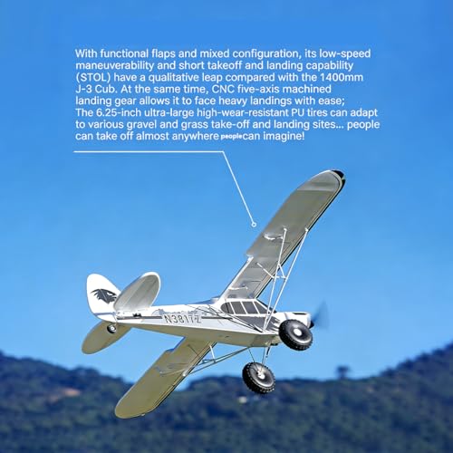 Avión de ala fija de 1700 mm de EPP con electrónica Reflex integrada 5
