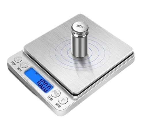 Báscula de Cocina 3000g Precisión Acero Inoxidable miniatura 3