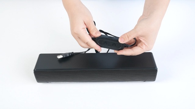 Hitburu Enceintes PC - Enceinte Pour Moniteur - Barre De Son