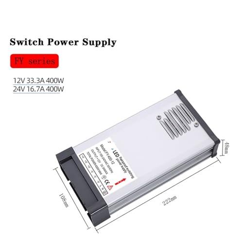 Alimentation LED 12 V stable pour alimenter de grandes longueurs de rubans - 2