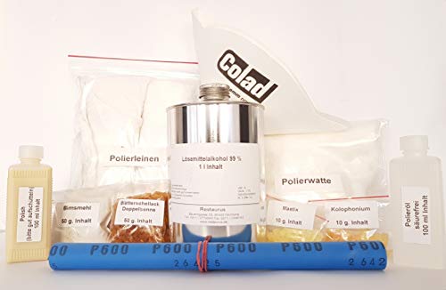 Preisvergleich Produktbild Schellack Politur Set