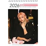 Felix フィリックス STRAY KIDS ストレイキッズ スキズ グッズ 卓上 カレンダー (写真集 カレンダー) 2026~2027年 (2年分) ステッカーシール [12点セット] (K-POP)