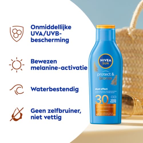 Nivea Sun Protect & Bronze Zonnecrème SPF 30 – 200 ml - View 1