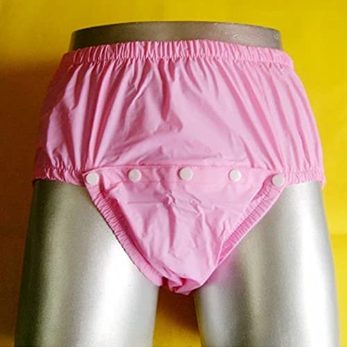 Adult Incontinence Pants, Reusable Front Open Waterproof Pants, Unisex, Comfortable Breathable, Plastic Pants