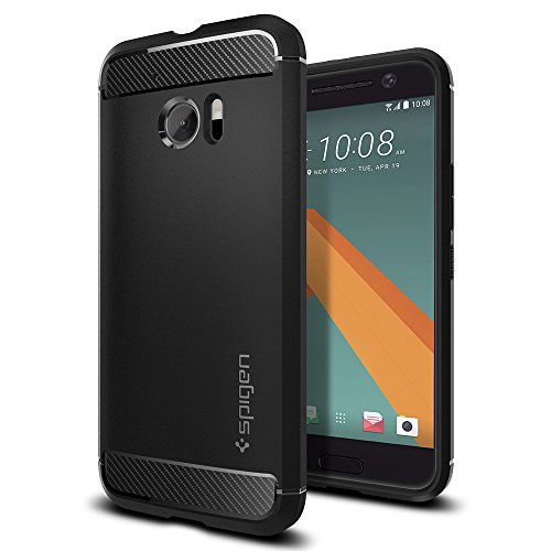 Spigen Rugged Armor Designed For Htc 10 Case (2016) - Black #TOP1