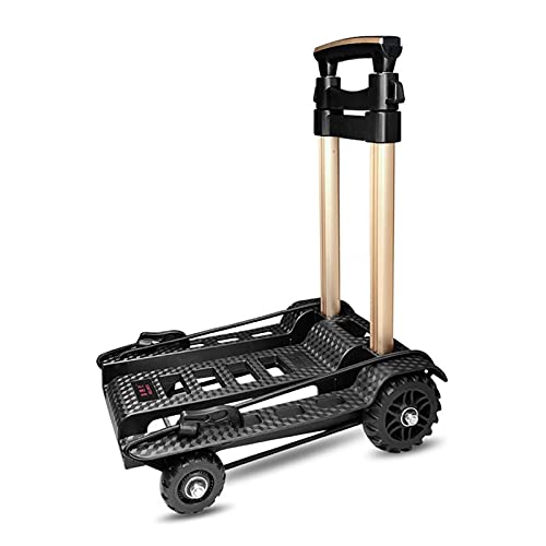 Carretilla plegable portátil 40 kg capacidad miniatura 1