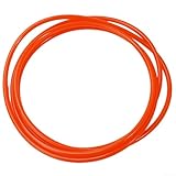 Vasiumic Correa de repuesto para bicicleta de 5 mm de perímetro de 185 cm, material TPU compatible con rodillos de entrenamiento de bicicleta para entrenamiento de ciclismo en interiores, rojo o verde
