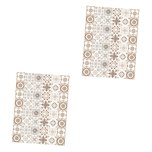 Autocollants de carrelage étanches DOITOOL protection durable cuisine