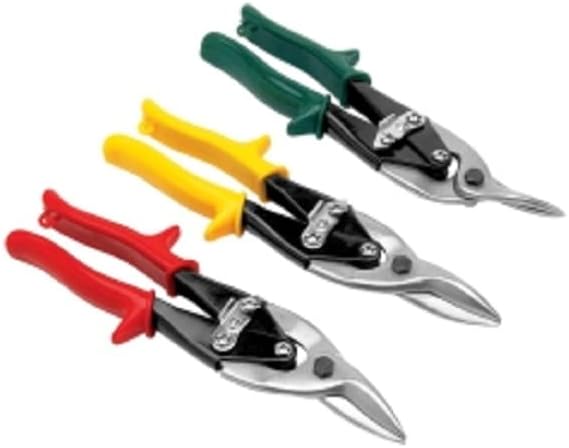 Aviation Tin Snip Set Multi Color - 3 Piece