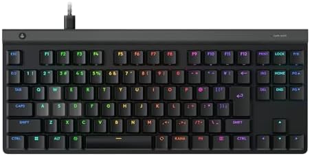 （00:30時点） 【Amazon.co.jp限定】Logicool G ラピッドトリガー G515 RAPID TKL 薄型 ゲーミングキーボード G515-TKL-RTBKd アクチュエーションポイント 調整可能 日本語配列 押下圧 35g 有線 テンキーレス 磁気式アナログスイッチ ロープロファイル LIGHTSYNC RGB キーボード 国内正規品※Amazon.co.jp限定 壁紙ダウンロード付き