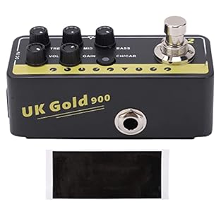 [Authentic Tube Sound]: Experience true tube preamp dynamics and nuanced touch through precise sampling and accurate modeling for rich guitar tone. [Dual Channel Storage]: Two independent channel tones with personalized parameter storage provide prac...