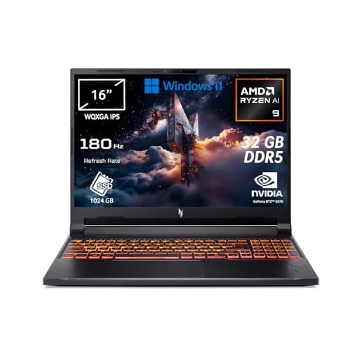 acer Nitro V 16 AI PC Portatile IA, Notebook Gamin, NVIDIA GeForce RTX 5070 8 GB, Processore Ryzen™ AI 9 365, Ram 32 GB DDR5, 1024 GB SSD, Display 16" WQXGA IPS 180 Hz, Copilot+ PC, Windows 11 Home