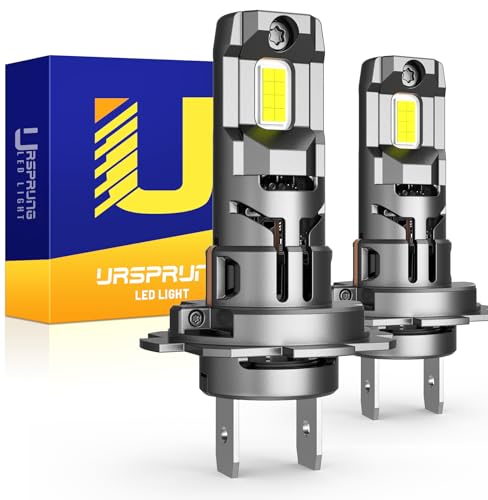 FAHREN Upgraded H7 LED Bulbs,𝟓𝟎𝟎𝟎𝟎𝐋𝐌 𝟏𝟎𝟎𝟎% Ultra-high Brightness,6500K Cool White