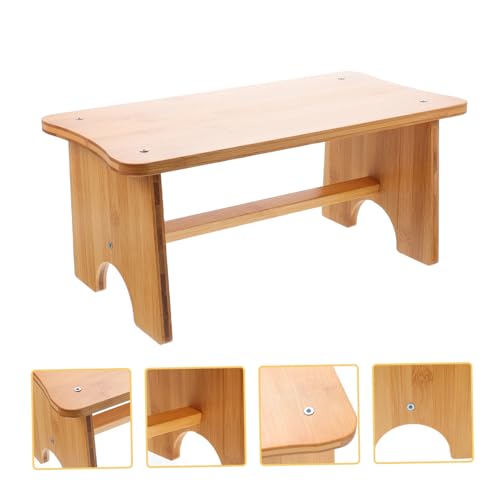 Tabouret marchepied antidérapant : solution bois anti-glisse de salon et bureau