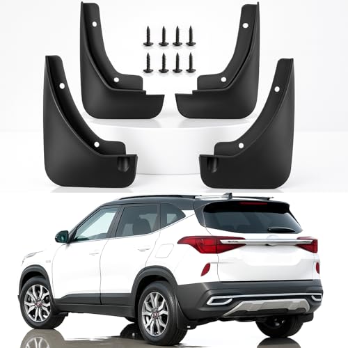 Image of 4Pcs Mud Flaps fit for 2020 2021 2022 2023 2024 2025 Kia KX3 /Seltos Mud Guards Front Rear Mudflaps Splash Guard Protector Accessories