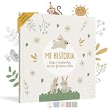 HUBORNS – Libro de recuerdos del bebé desde el nacimiento hasta los 5 años, álbum de fotos y diario para anotar momentos especiales, regalo ideal para padres primerizos y baby shower